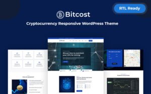 Bitcost - Cryptocurrency & Bitcoin Responsive WordPress Theme - Nulled Download - EmpireGPL