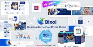 Bixol - Cleaning Services WordPress - Nulled Download - EmpireGPL