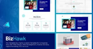 BizHawk - Corporate Agency Elementor Template Kit - Nulled Download - EmpireGPL