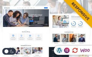Biznestick - Corporate Business Elementor WordPress Responsive Theme WordPress Theme - Nulled Download - EmpireGPL
