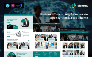 BizoraX – Business Consulting & Corporate Agency WordPress Theme - Nulled Download - EmpireGPL