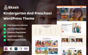 Bkash - Kindergarten And Preschool WordPress Theme - Nulled Download - EmpireGPL