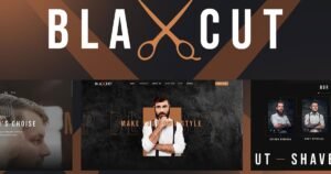 Blaxcut - Barbershop & Hair Salon WordPress Theme - Nulled Download - EmpireGPL