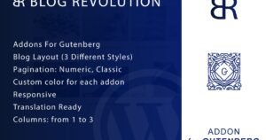 Blog Revolution for Gutenberg WordPress Plugin - Nulled Download - EmpireGPL