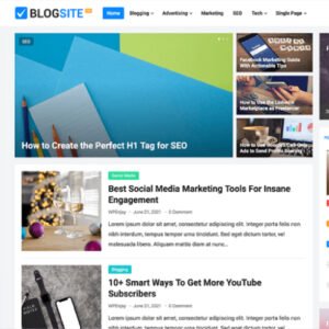 BlogSite Pro - WPEnjoy Themes - Nulled Download - EmpireGPL