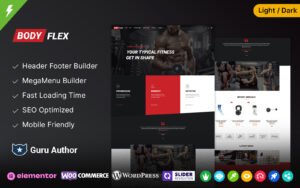 BodyFlex - Gym and Fitness and Sports Club WooCommerce Theme - Nulled Download - EmpireGPL