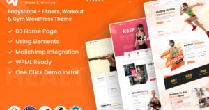 BodyShape - Fitness, Workout & Gym WordPress Theme - Nulled Download - EmpireGPL