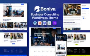 Boniva - Business Consulting & IT Solutions WordPress Theme + RTL Ready - Nulled Download - EmpireGPL