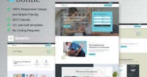 Bonne - Chiropractic & Physiotherapy Elementor Template Kit - Nulled Download - EmpireGPL