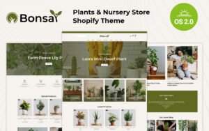 Bonsai - Gardening & Houseplants Store Shopify 2.0 Responsive Theme Shopify Theme - Nulled Download - EmpireGPL