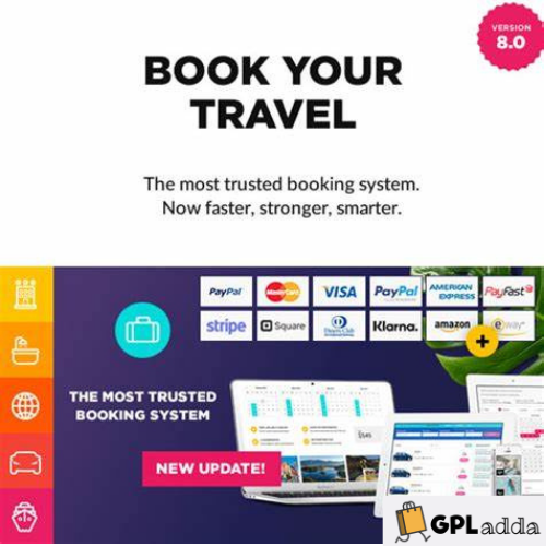 Book Your Travel - Online Booking WordPress Theme - Nulled Download - EmpireGPL