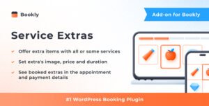 Bookly Service Extras (Add-on) - Nulled Download - EmpireGPL