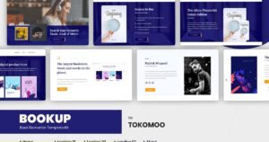Bookup | Book Store Elementor Template Kit - Nulled Download - EmpireGPL