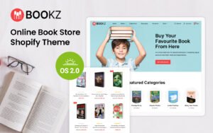 Bookz - Books, Magazine and Library Store Shopify 2.0 Responsive Theme Shopify Theme - Nulled Download - EmpireGPL