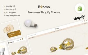 Boomo - The Bulb & Light Premium Shopify Theme - Nulled Download - EmpireGPL