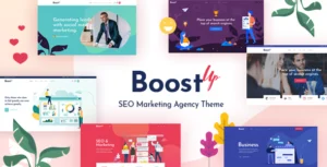 Boostup - Seo Marketing Agency Theme - Nulled Download - Empiregpl