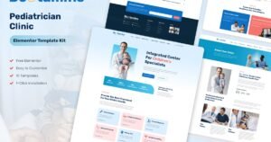 Bootamins - Pediatrician Clinic Template Kits - Nulled Download - EmpireGPL