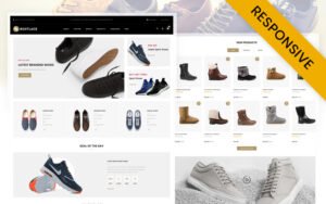 Bootlace Shoes Store OpenCart Responsive Template OpenCart Template - Nulled Download - EmpireGPL
