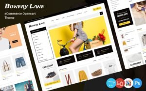 Bowery Lane - Fashion and Clothings and Multipurpose Shop OpenCart Template - Nulled Download - EmpireGPL