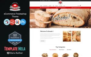 Breads - Bakery PrestaShop Theme - Nulled Download - EmpireGPL