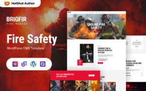 Brigfir - Fire Department and Security WordPress Elementor Theme WordPress Theme - Nulled Download - EmpireGPL