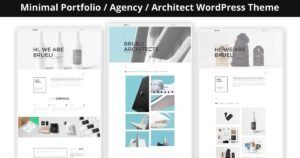 Brueli - Portfolio Agency Architect WordPress - Nulled Download - EmpireGPL