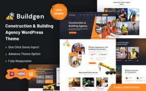 Buildgen - Construction & Building Agency WordPress Theme - Nulled Download - EmpireGPL