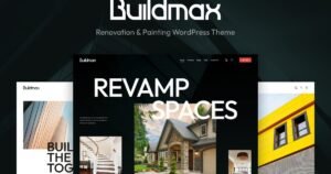 BuildMax - Renovation & Painting WordPress Theme - Nulled Download - EmpireGPL
