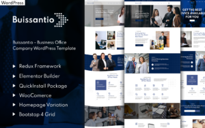 Buissantio - Business & Corporate WordPress Theme - Nulled Download - EmpireGPL