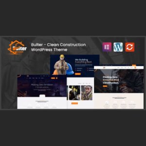 Bulter - Clean Construction WordPress Theme - Nulled Download - EmpireGPL