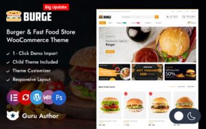 Burge - Fast Food Store Elementor WooCommerce Responsive Theme WooCommerce Theme - Nulled Download - EmpireGPL