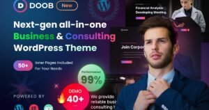 Business Consulting WordPress Theme - Doob - Nulled Download - EmpireGPL