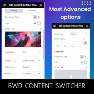 BWD Content Switcher Plus for Elementor - Nulled Download - EmpireGPL
