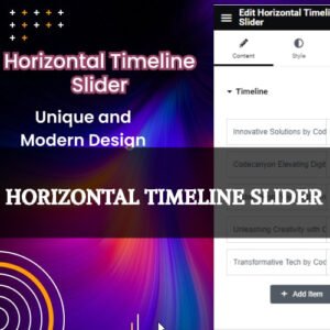 BWD Horizontal Timeline Slider Addon For Elementor - Nulled Download - EmpireGPL