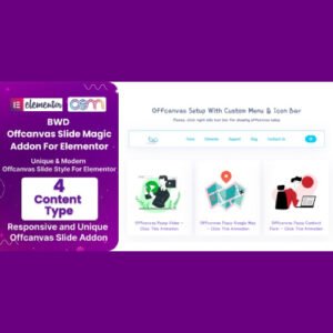 BWD Offcanvas Slide Magic Addon For Elementor - Nulled Download - EmpireGPL