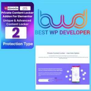 BWD Private Content Locker For Elementor - Nulled Download - EmpireGPL