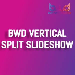 BWD Vertical Split Slideshow Addon For Elementor - Nulled Download - EmpireGPL