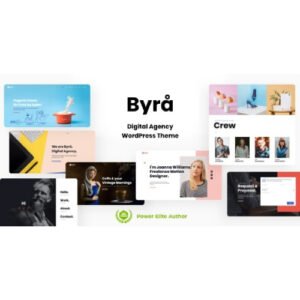 Byra - Simple Portfolio WordPress Theme - Nulled Download - EmpireGPL