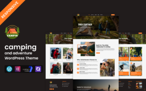 Campio - camping, hiking and adventure WordPress Elementor Theme WordPress Theme - Nulled Download - EmpireGPL