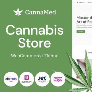 Canabiz - Weed Medical Marijuana, Cannabis Shop Theme - Nulled Download - EmpireGPL