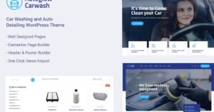 Car Wash Service WordPress Theme - Autoglow - Nulled Download - EmpireGPL