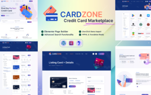 CardZone - Credit Card Affiliate Marketplace Elementor WooCommerce WordPress Theme - Nulled Download - EmpireGPL