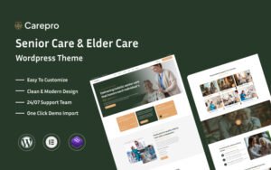 Carepro - Senior Care & Elderly Nursing WordPress Theme - Nulled Download - EmpireGPL