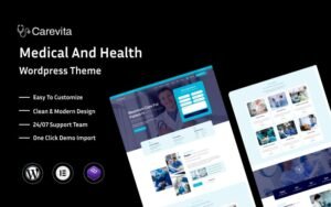 Carevita - Medical And Health WordPress Theme - Nulled Download - EmpireGPL