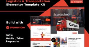 Cargoen - Logistics & Transportation Elementor Template Kit - Nulled Download - EmpireGPL