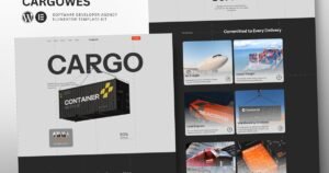 Cargowes - Logistic & Cargo Transportation Elementor Template Kit - Nulled Download - EmpireGPL