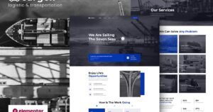 Cargox - Logistic & Transportation Elementor Pro Template Kit - Nulled Download - EmpireGPL
