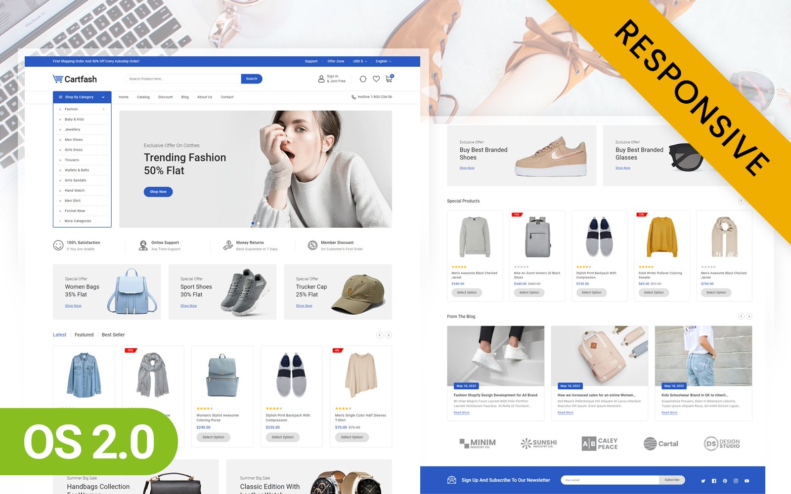Cartfash – Mega Fashion Store Shopify 2.0 Theme Shopify Theme – Nulled Download – Empiregpl