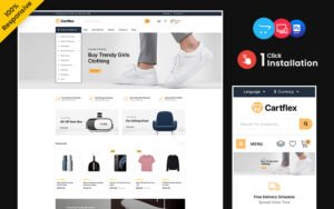 Cartflex - Fashion and Shoes Multipurpose OpenCart Store OpenCart Template - Nulled Download - EmpireGPL