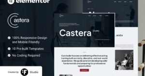 Castera - Artist Casting & Talent Management Elementor Kit - Nulled Download - EmpireGPL